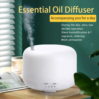 Portable Humidifier Colorful Desktop Ultrasonic Air Humidifier Aroma Diffuser