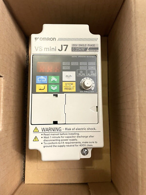 OMRON CIMR-J7AZB0P2   VS mini J7 Frequenzumrichter 0,25kW NEU OVP