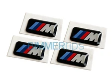 Genuine BMW M Wheel Emblem, OEM, SET OF 4 36112228660 M3 325i 330i 335i 328I M5