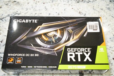GeForce RTX 2070 SUPER WINDFORCE OC 3X 8G GV-N2070WF3-8GC GPU