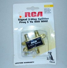  NEW RCA 2 way Splitter