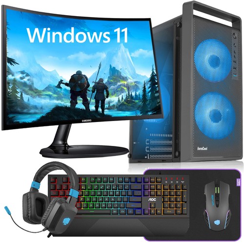 SET COMPUTER INTEL CORE i5 32GB DDR4 SSD 512GB MONITOR 24 CURVED