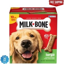 Milk-Bone Original Dog Biscuits, Large Crunchy Dog Treats, 10 lbs.