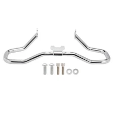 Touring Engine Guard Crash Bar for 2014-Later Harley Street Glide Silver