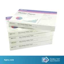 HP 17801P Non-Glossy Plotter Paper, Lot of 5 boxes containing 250 sheets each