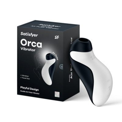 Satisfyer Orca - Air-Pulse Clitoris Stimulating Vibrator, Waterproof