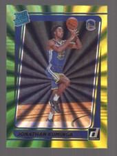 2021-22 Panini Donruss JONATHAN KUMINGA Holo Green Yellow Laser Rated Rookie 240
