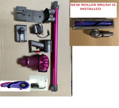 Dyson V6 SV04 Vacuum Cleaner Cyclone Charger Battery Body Nozzle Tube Dust Bin