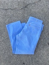 Vintage 70s Orange Tab Levi's Pants Size 40x29 Made In USA Bootcut