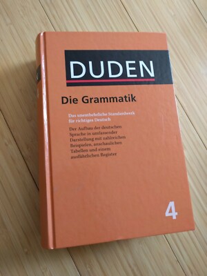 Duden Ser.: Die Grammatik by DUDEN Editors (1998, Hardcover) German Grammar