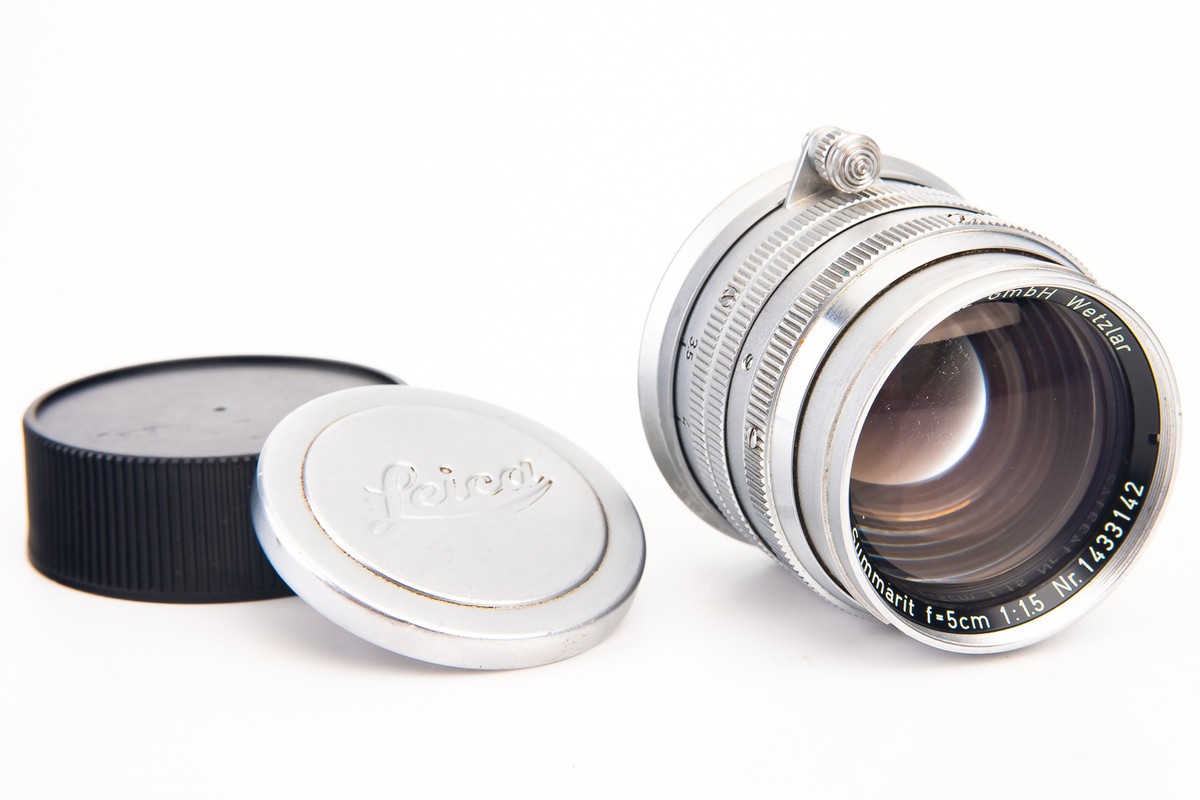 Leica Ernst Leitz GmbH Summarit 5cm 50mm f/1.5 MF Prime Lens Leica Ernst Leitz GmbH Summarit 5cm 50mm f/1.5 MF Prime Lens