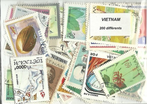 Lot 200 timbres du Vietnam - 第 1/1 張圖片