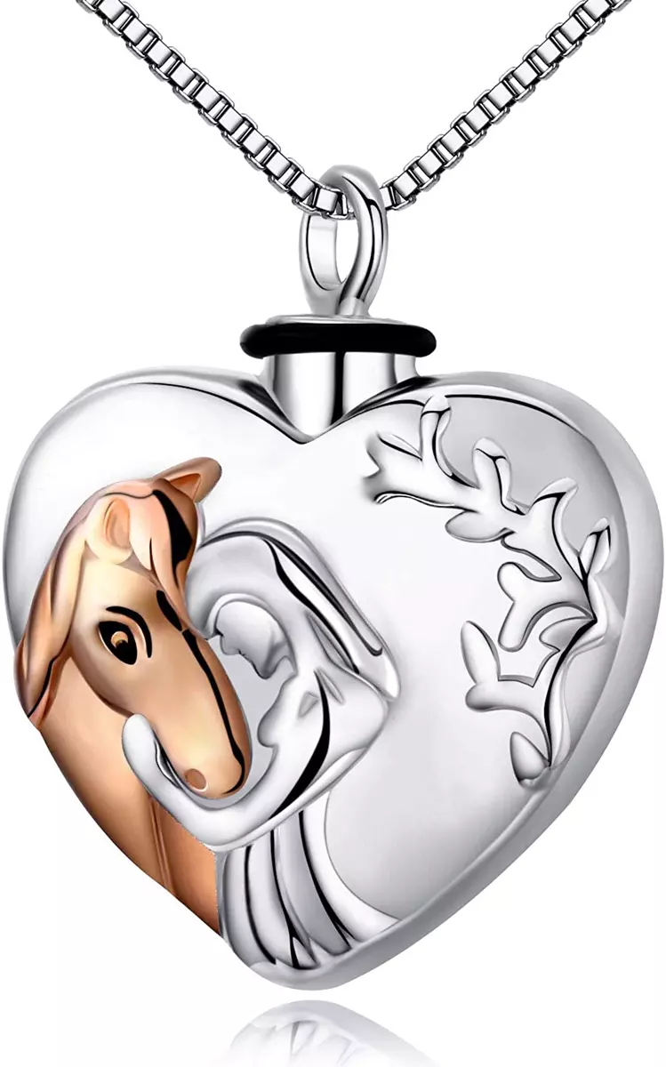 Horse cremation jewelry cheap