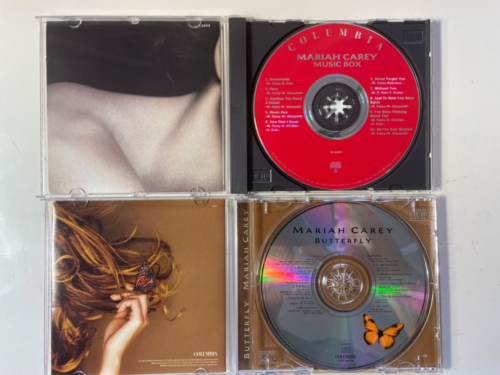2 Mariah Carey CD's Butterfly (1997) Music Box - Picture 2 of 3