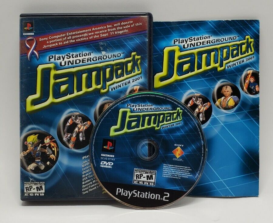 PlayStation Underground Jampack: Winter 2001 (Sony PlayStation 2