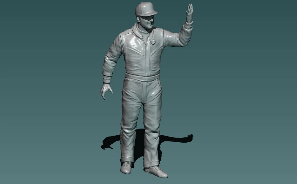 A.J. FOYT CHAMPION RESINA MODELLO 1:18 - Immagine 4 di 4