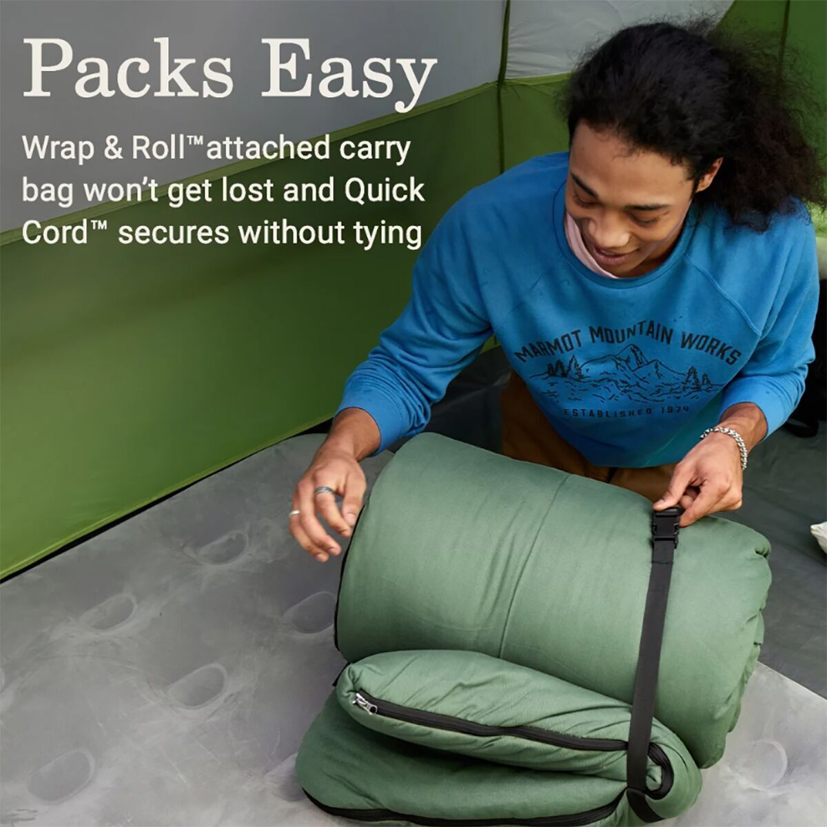 Спальный мешок Coleman Big Game 0F Скоттс Пайн один размер