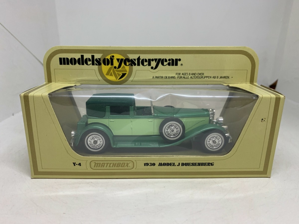 【希少品】MODEL J DUESENBERG 1930 MATCHBOX Matchbox Models of Yesteryear Y-4 1930 Model J Duesenberg 2