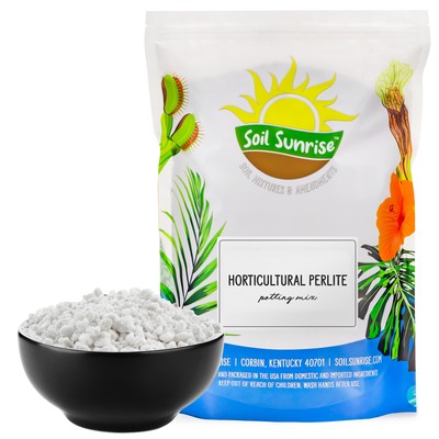 Horticultural Perlite Soil Amendment for Enhanced Potting Mix Drainage & Growth