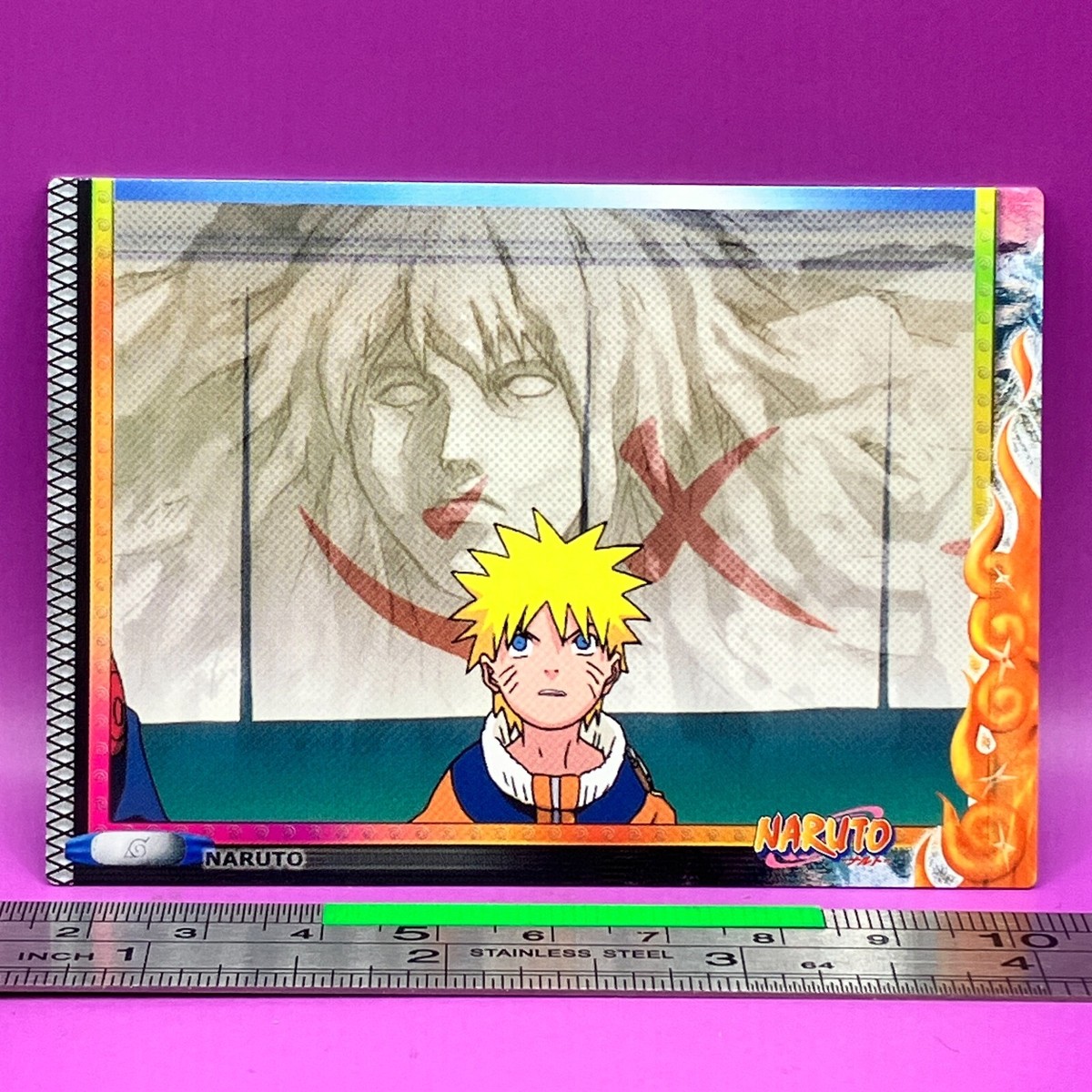 NARUTO ナルト トレーディングカード SP.05 Naruto Uzumaki N-05 NARUTO Oversized Card 2003 ENSKY TCG