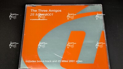 The Three Amigos   25 Miles 2001 - Enhanced CD Single