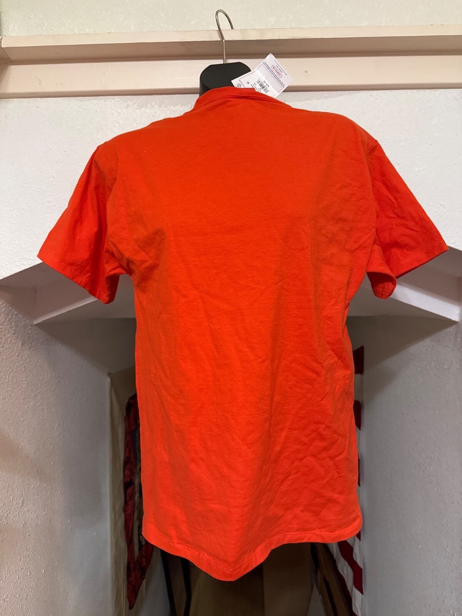 Champion Classic Graphic Jersey Logo Spicy Orange T-shirt