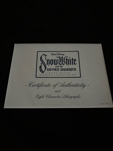 Walt Disney™ DIAMOND COLLECTOR Snow White and the Seven Dwarfs LIMITED EDITION - Foto 6 di 16