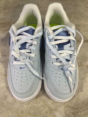 Nike Force 1 LV8 'Blue Tint White' FN6970-423 Kids