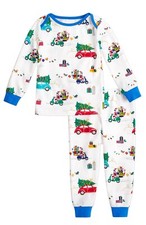 BedHead - Kids Long Sleeve Jersey PJ Set - Holiday Rush - 3T