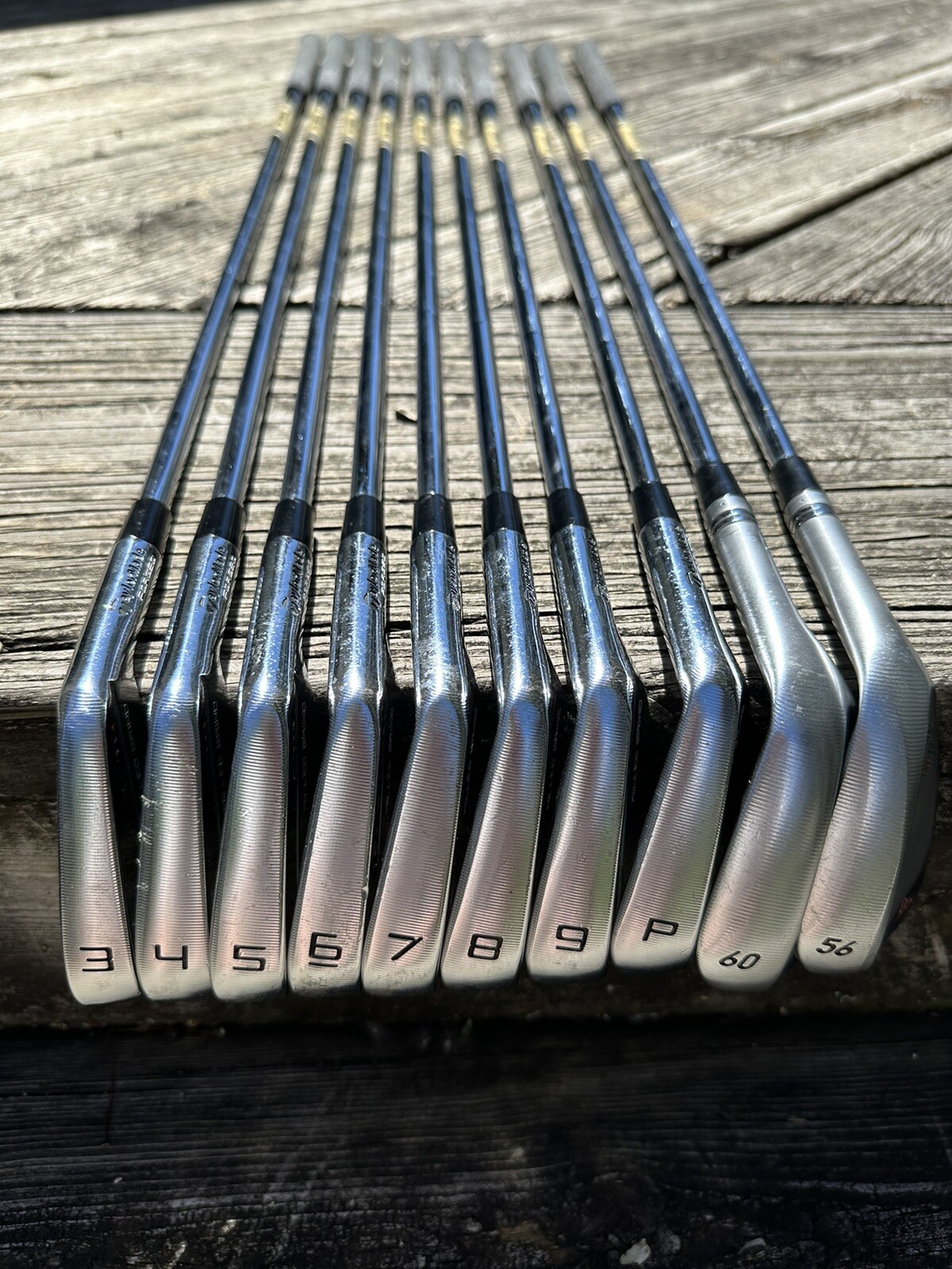 Taylormade P7TW Irons And MGTW Wedges Tiger Woods Specs 3PW Limited