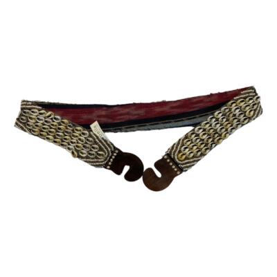 Anthropologie Cocobelle Komodo Papua Shells Embellished Belt  display picture 1