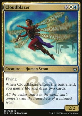 Magic the Gathering MTG Cloudblazer (201) Masters 25   LP