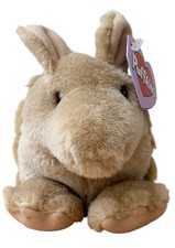 Rare VTG 1998 Puffkins Collection ARMOUR Armadillo 4" Plush Brown NEW W/Tag