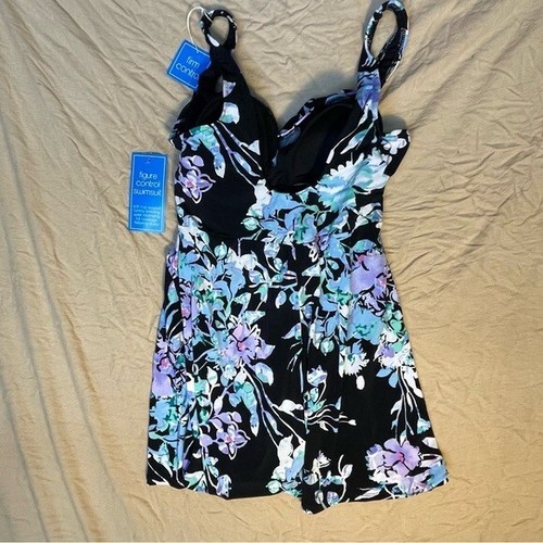 Suddenly Slim by Catalina Badekleid tropisch Blumen Small 4-6 - Bild 5 von 9