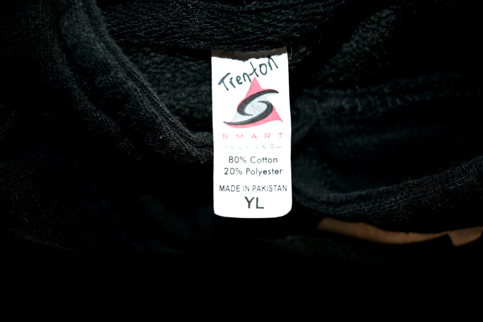 VETEMENTS Smart Blanks Good Ol Boyz black youth hoodie size YL RN#156271