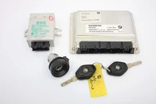 BMW E39 530i M54 MS43 OEM DME ECU + EWS Module + Keys & Ignition Tumbler