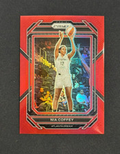 2023 Panini PRIZM WNBA Nia Coffey Red /199 #23 Atlanta Dream