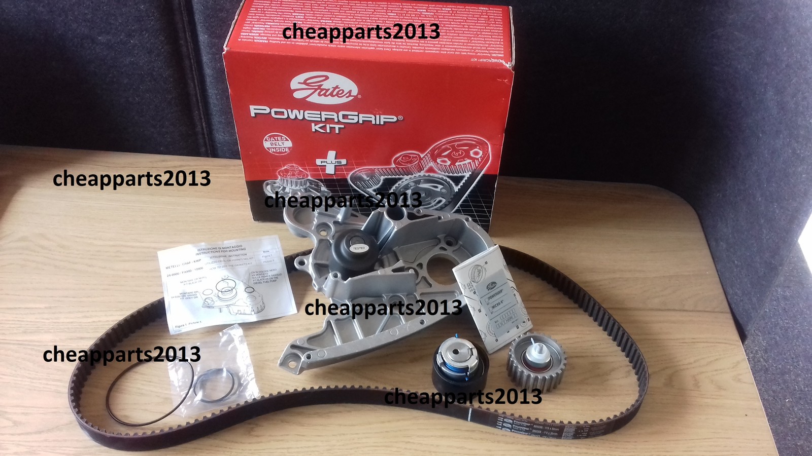 GATES TIMING BELT AND WATER PUMP KIT FIAT DUCATO IVECO DAILY IV 2.3 eBay