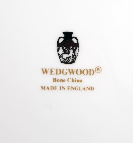 Beautiful Wedgwood Kutani Crane Fine Bone China Ribbed Lidded Trinket Box - Foto 3 di 3