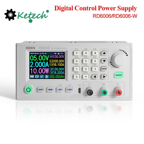 RD6006 RD6006W USB/WiFi DC-DC Voltage Current Step-Down Converter Voltmeter AU