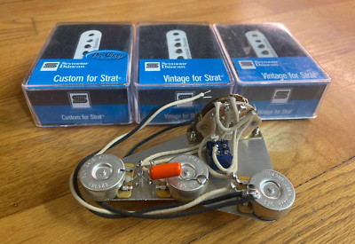 David Gilmour Fender Stratocaster 7 Way Wiring Seymour Duncan SSL-5 Custom SSL-1