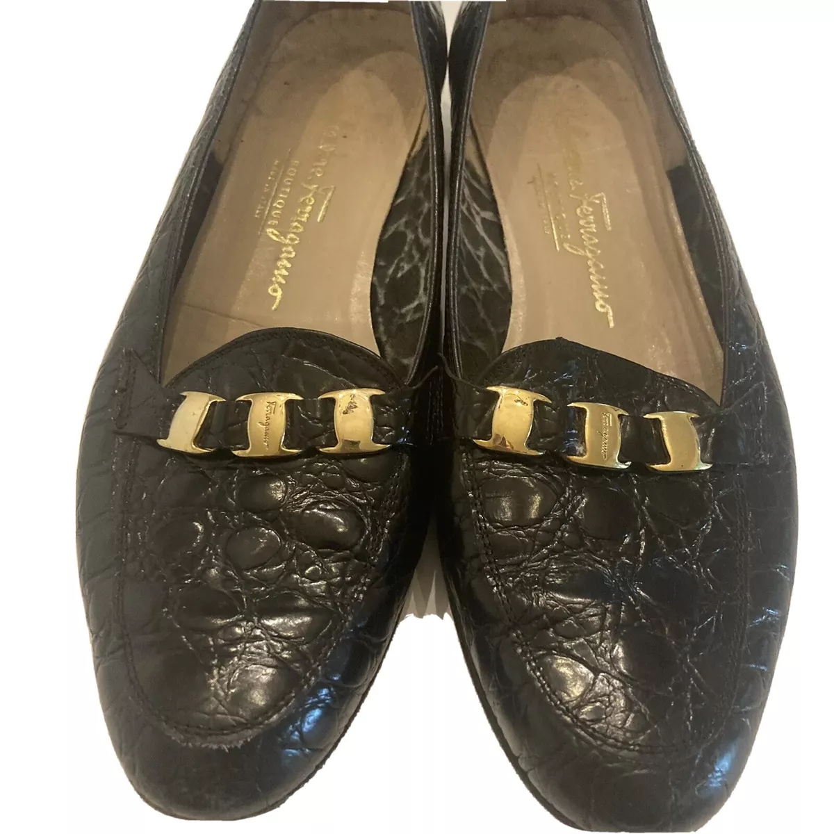 Ferragamo sales ladies loafers