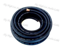 4 Gauge AWG BLACK Power Ground Wire Sky High Car Audio Sold By The Foot GA ft 