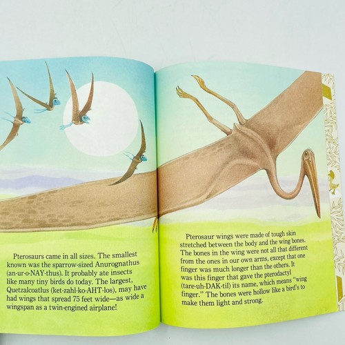 Flying Dinosaurs by Steven Lindblom Little Golden Books Hardcover LGB Dinosaur - Picture 12 of 18
