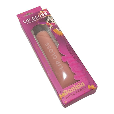 Ioni Daniela NUDE PEONY Lip Pluming High Shine Mirror EFFECT JELLY LIPGLOSS New