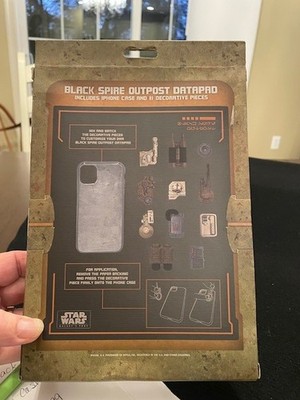 DISNEY PARKS EXCLUSIVE STAR WARS BLACK SPIRE OUTPOST DATAPAD