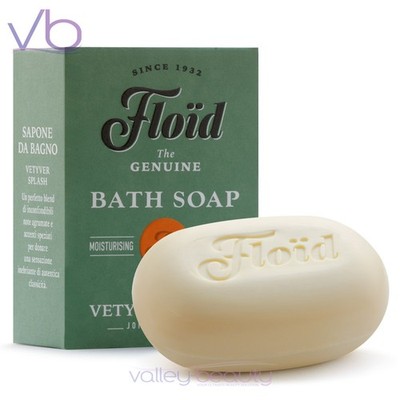 FLOID Vetyver Splash Bath Soap | 100% Italian Vegetable Energizing Formula
