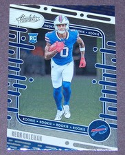 2024 Panini Absolute Rookies Foil Keon Coleman #133 (RC) Buffalo Bills