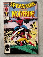 Spider-Man Versus Wolverine #1 One Off Original Marvel Comic Giant Size 1987