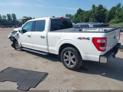 2021 2022 2023 F150 HEATED STEERING WHEEL BLACK LEATHER LARIAT - Picture 9 of 12